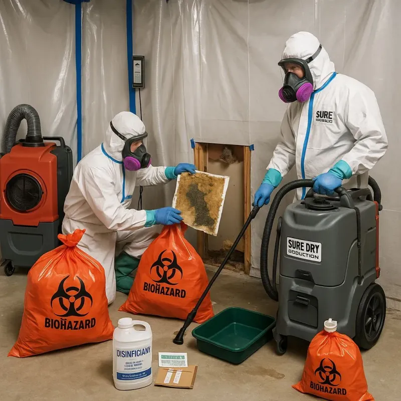 Contaminated Water Handling Protocols process in Maysville, MO